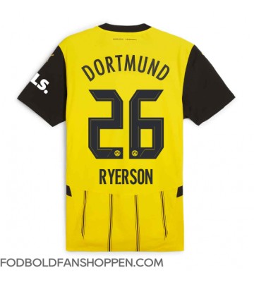 Borussia Dortmund Julian Ryerson #26 Hjemmebanetrøje 2024-25 Kortærmet